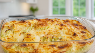 Забравете за пърженето: Лесна и сочна запеканка с тиквички, готова за минути