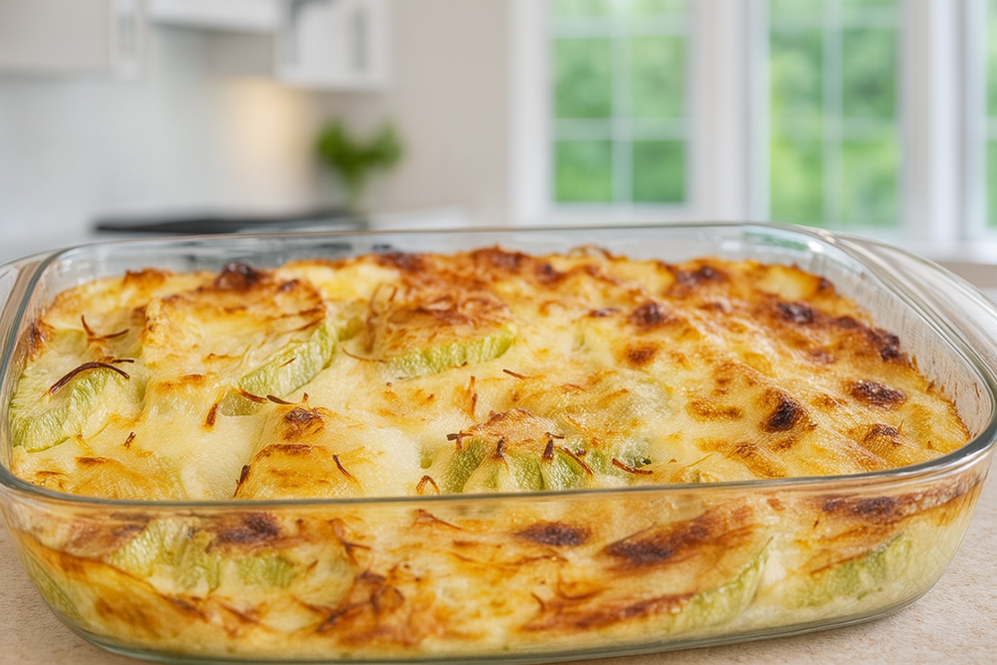 Забравете за пърженето: Лесна и сочна запеканка с тиквички, готова за минути