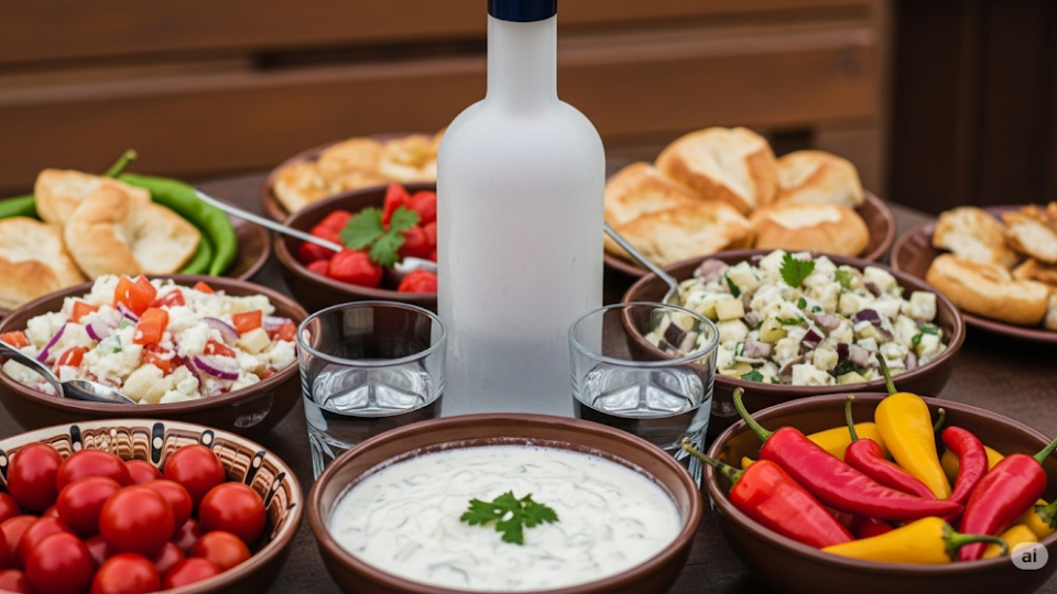 Топ 5 летни мезета за водка, които всеки българин ще одобри