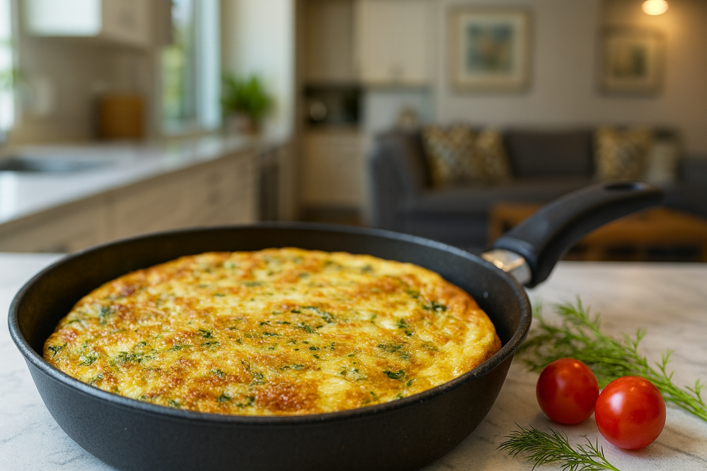 Баба ми показа как се прави омлет без яйца: Стана по-вкусен от истинския