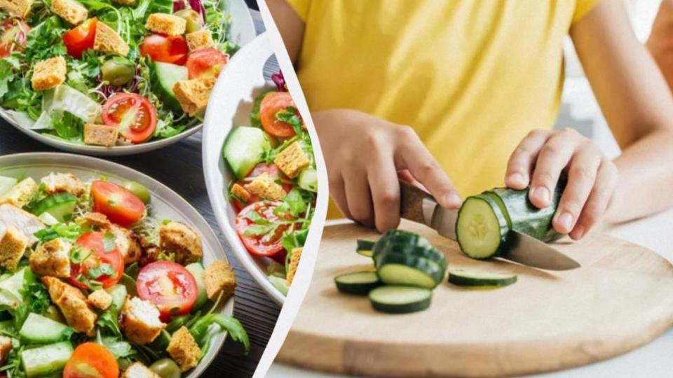 3 вкусни салати с пресни краставици