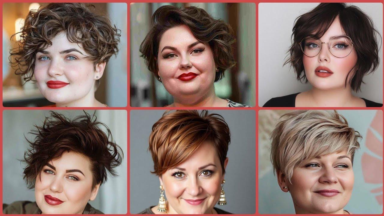 Топ 7 прически за жени с кръгло лице, минали 50 г. Видео