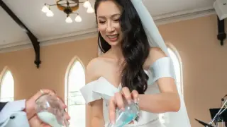 Анита блесна като ангел на сватбата, но когато хората видяха за кого се омъжва – онемяха