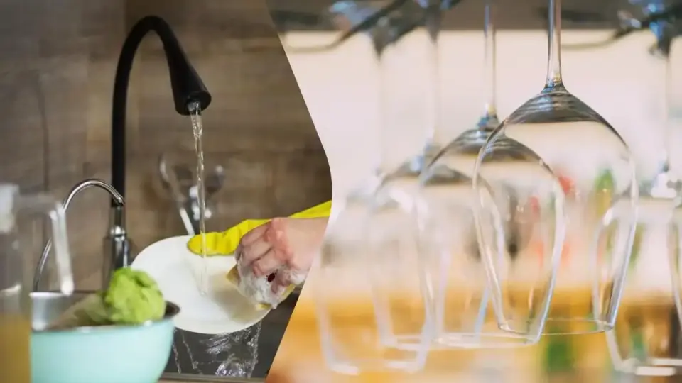 Мазнината сама ще падне от чиниите, измиете ли ги така