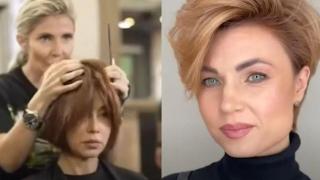 Топ 7 на най-зрелищните къси прически за жени над 40 години Видео