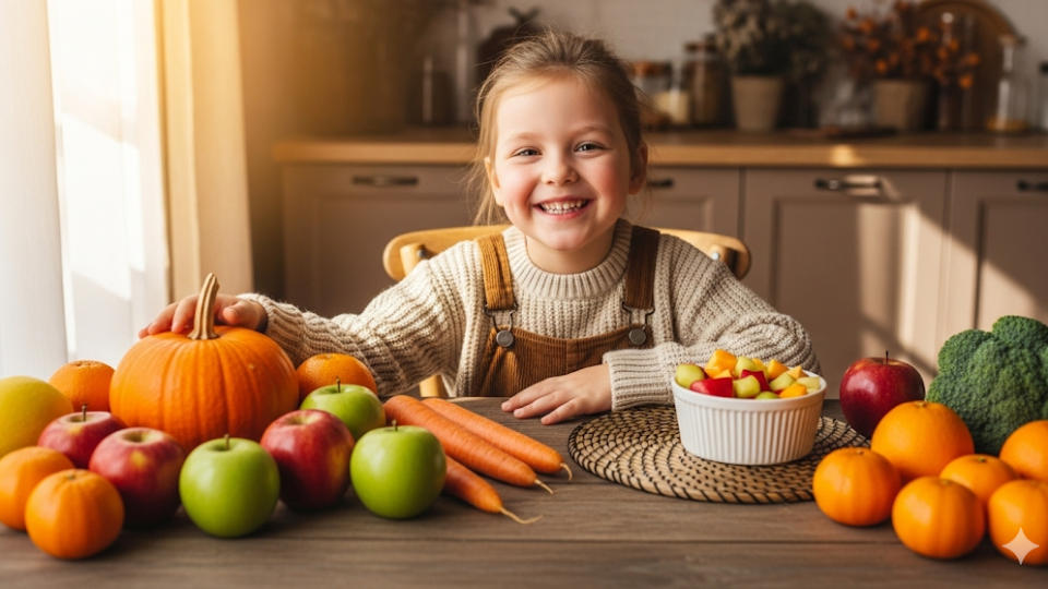 Топ 7 есенни витамини и суперхрани за малките