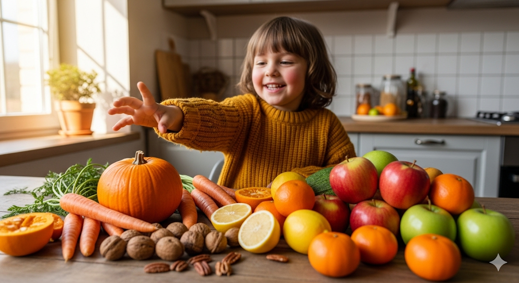 Топ 7 есенни витамини и суперхрани за малките