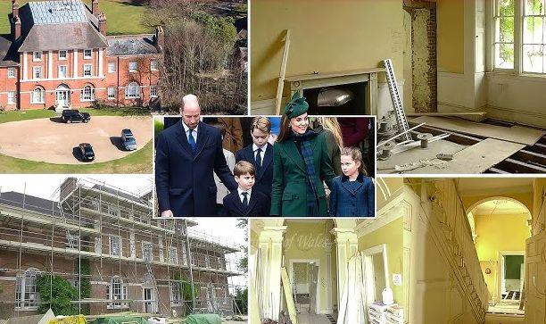 Луксът, който струва милиони, но остава тайна: Всичко за новия дом на принц Уилям и Кейт Снимки