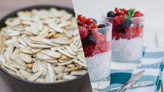 Край на спора: Кое е по-добре за здравето – тиквени семки или чиа?