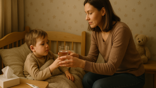 5 начина да облекчите кашлицата и температурата на детето