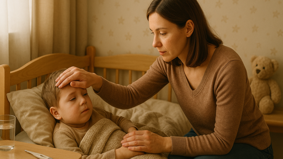 Зимните вируси и симптомите при децата