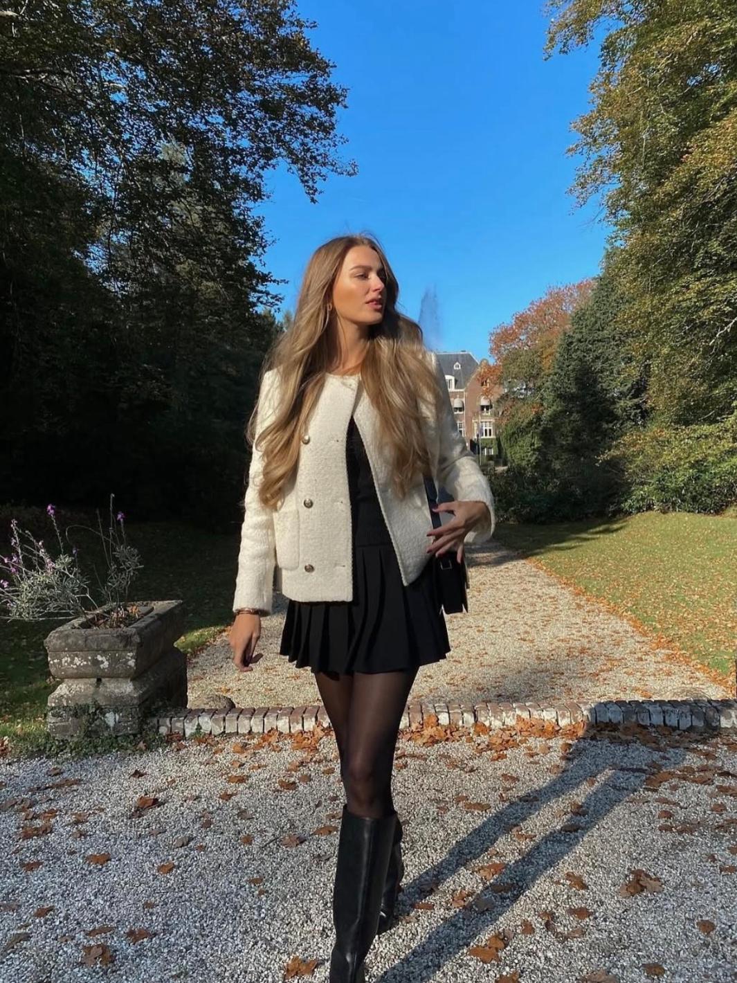 Елегантно и удобно: 6 неща, които да носите с рокля в хладното време