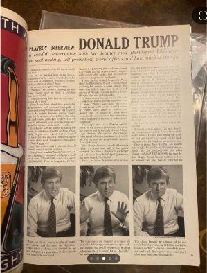 Изплува забравена корица на Playboy с Тръмп: Вижте какво говореше за жените и брака още през 1990 г. Снимки