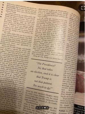 Изплува забравена корица на Playboy с Тръмп: Вижте какво говореше за жените и брака още през 1990 г. Снимки