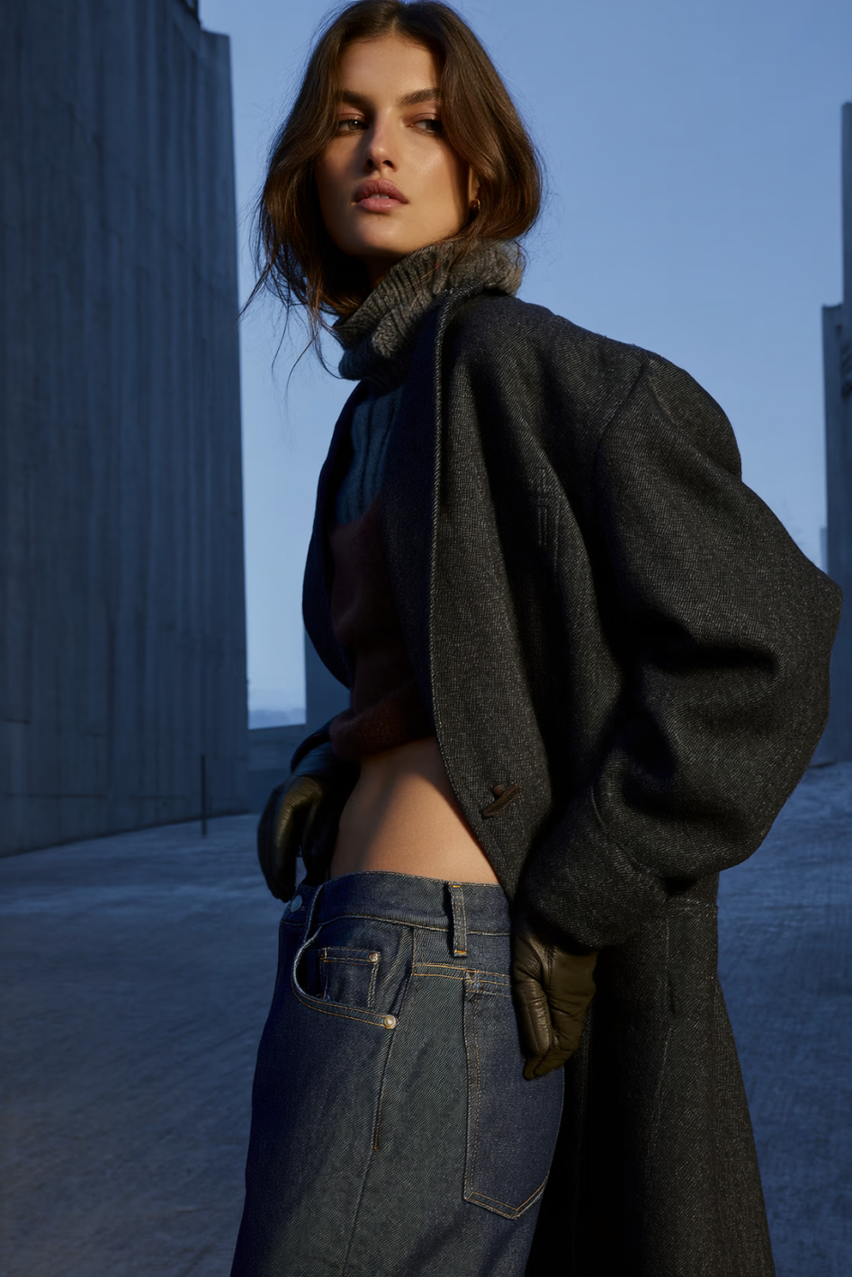 Най-модерните дънки за тази зима Снимки