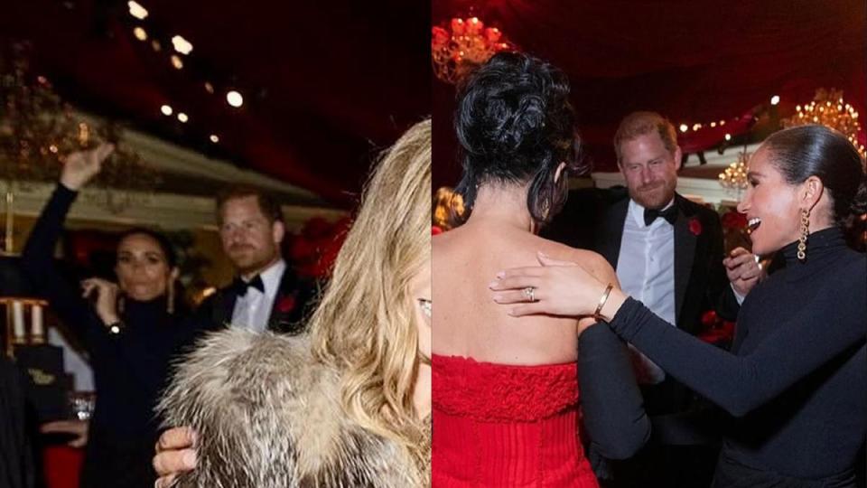 Скандални снимки разкриват какви ги свършиха Хари и Меган на партито на Крис Дженър