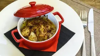 Заек с диви гъби в гювече - пръстите да си оближеш