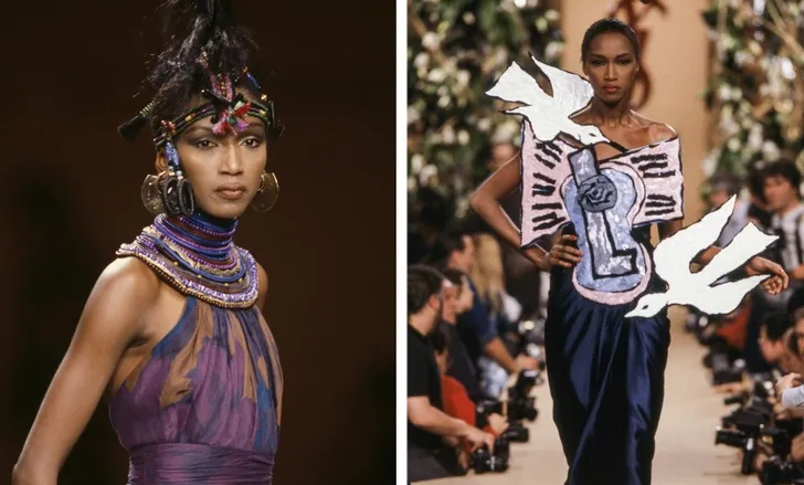 Трагедията на „черната принцеса“: какво погуби най-красивата муза на Yves Saint Laurent