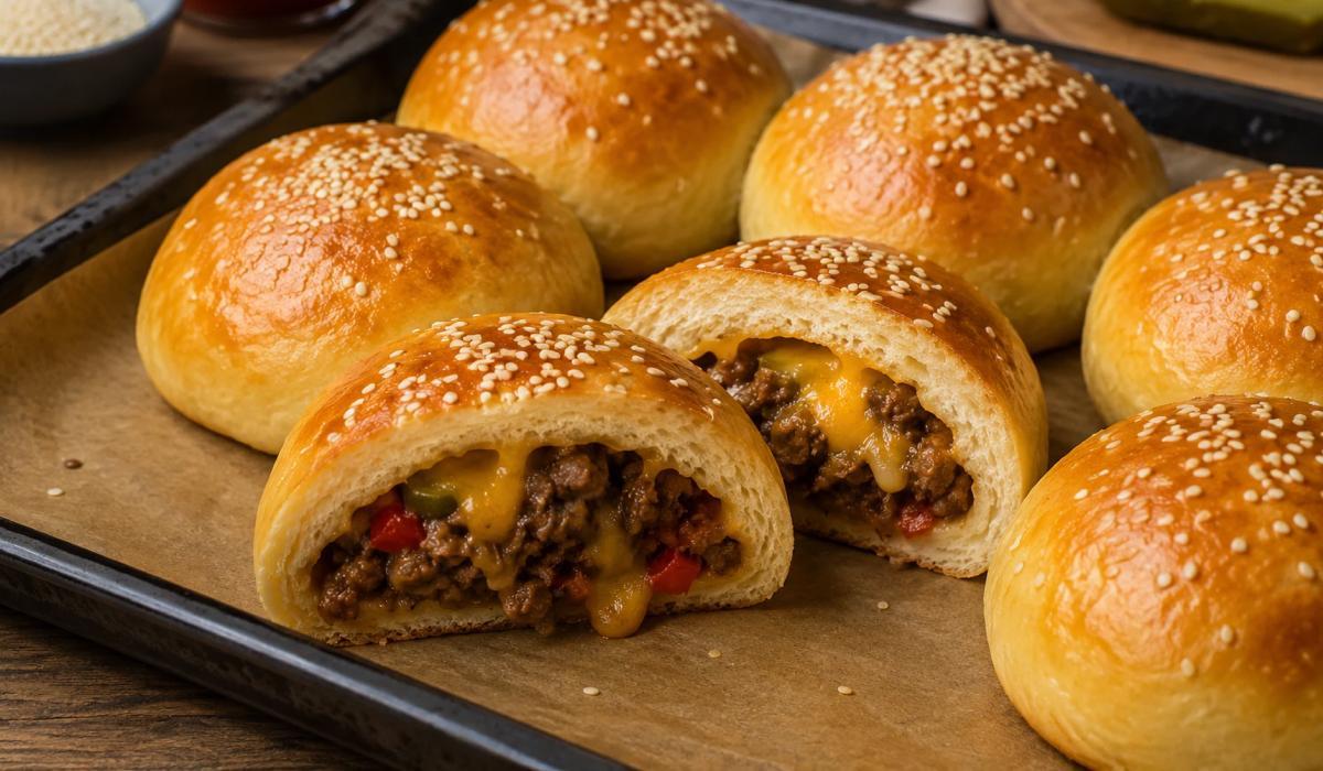 Рецепта за домашни бургери с кайма и мая