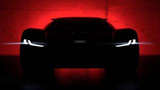 Audi с първа СНИМКА на нова суперкола на ток