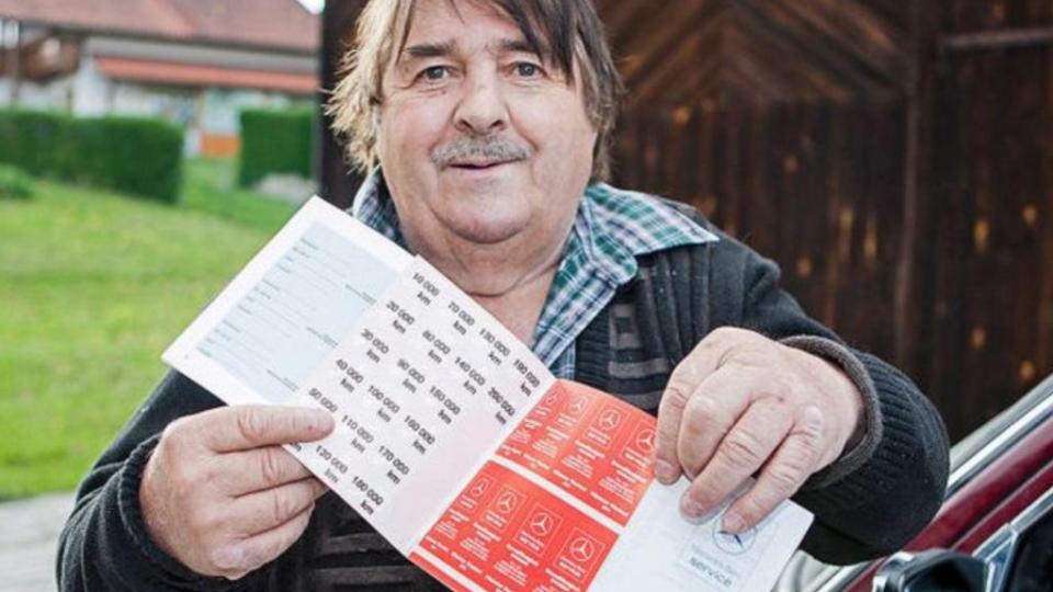 Германец си купи чисто нов Mercedes и не го кара 30 години