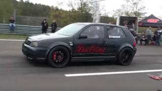 Този брутален Volkswagen Golf порази мрежата ВИДЕО