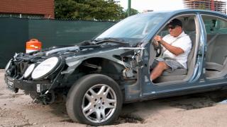 Доказано: Летиш по лош път, отварят се въздушните възглавници ВИДЕО