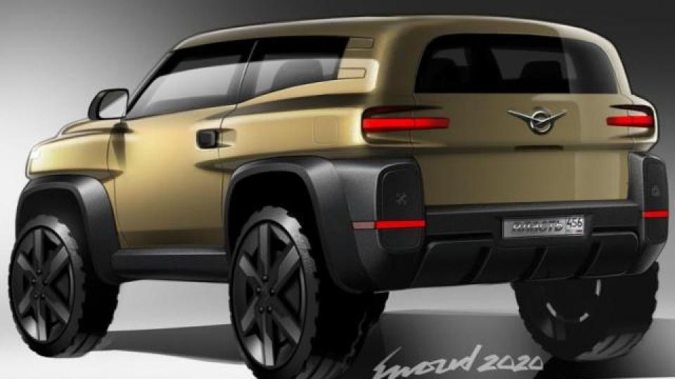 А съвременната УАЗ-ка можеше да изглежда така СНИМКИ