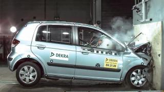 Проведоха краш тест на 18-г. Hyundai Getz, резултатите удивиха всички СНИМКИ