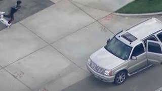 Съботна подборка от зрелищни ВИДЕА: Диво полицейско преследване след кражба на кола