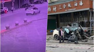 Ужасия: Автопилот на Tesla ускори до максимална скорост и уби двама души ВИДЕО 18+