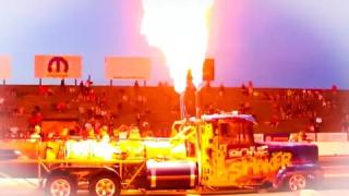 Зелените са в шок: Камион излита с реактивна тяга ВИДЕО