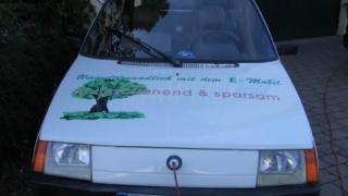 Намериха рядък електрически автомобил ЗАЗ "Таврия" в Германия СНИМКИ