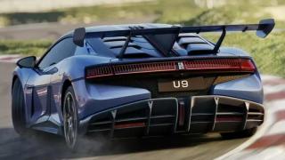 Най-новия хипер електромобил на Китай скача и се движи на три гуми ВИДЕО