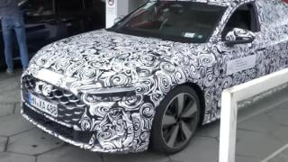 Автошпиони заснеха новото Audi S5 в изпълнение Sportback ВИДЕО