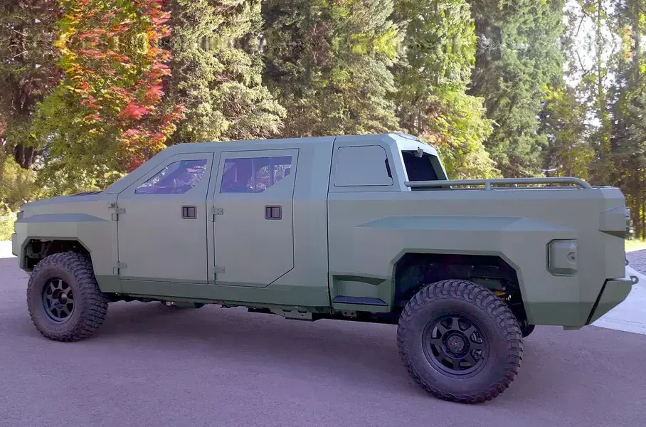 General Motors показа армейска бронирана кола с уникално оборудване