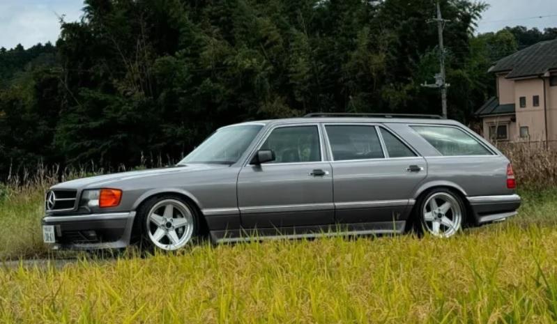 Превърнаха луксозен Mercedes S-Class от 80-те в представително семейно комби СНИМКИ