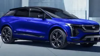 Най-достъпният електромобил на Cadillac стана по-мощен и по-бърз Снимка