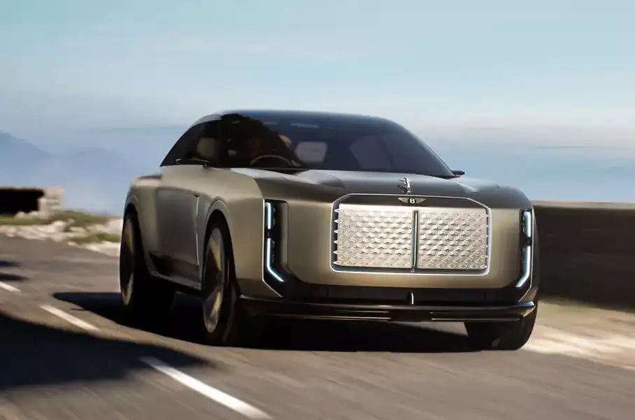 Bentley показва  автомобил без предна пътническа седалка