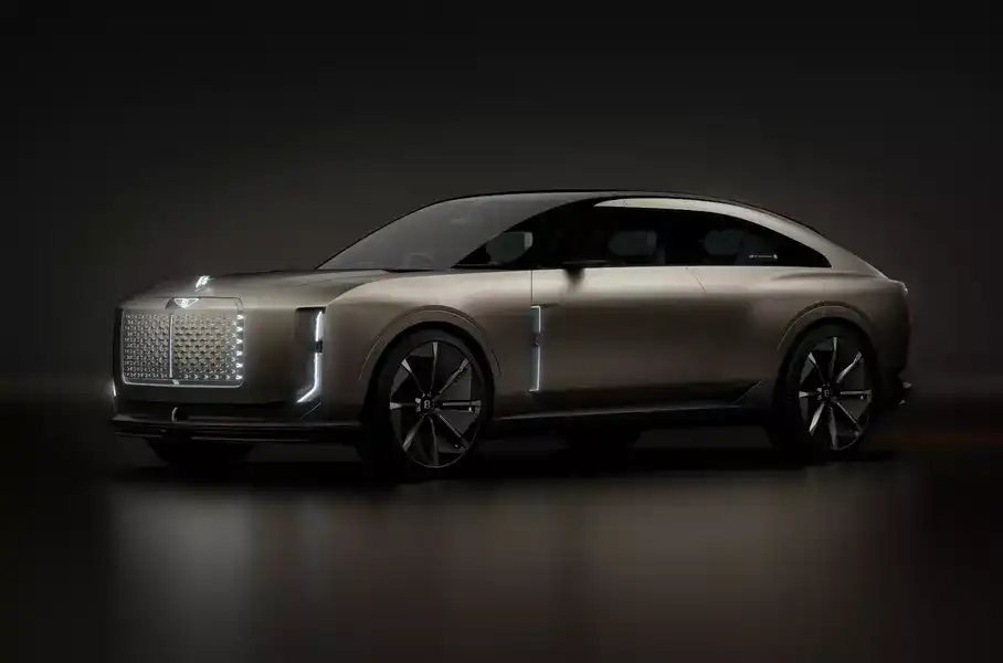 Bentley показва  автомобил без предна пътническа седалка