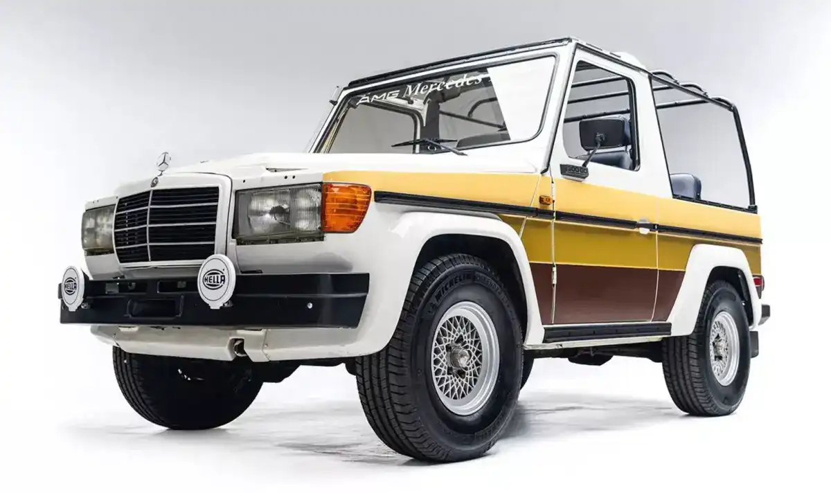 Урок по автоистория: Защо една от първите тунинговани G-Class има предница от S-Class?