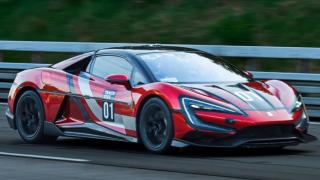 Електрически автомобил постави нов рекорд за скорост Видео