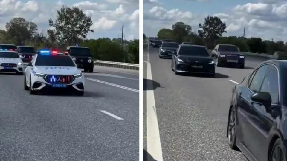 Подборка от зрелищни Видеа: Такъв сватбен кортеж едва ли сте виждали