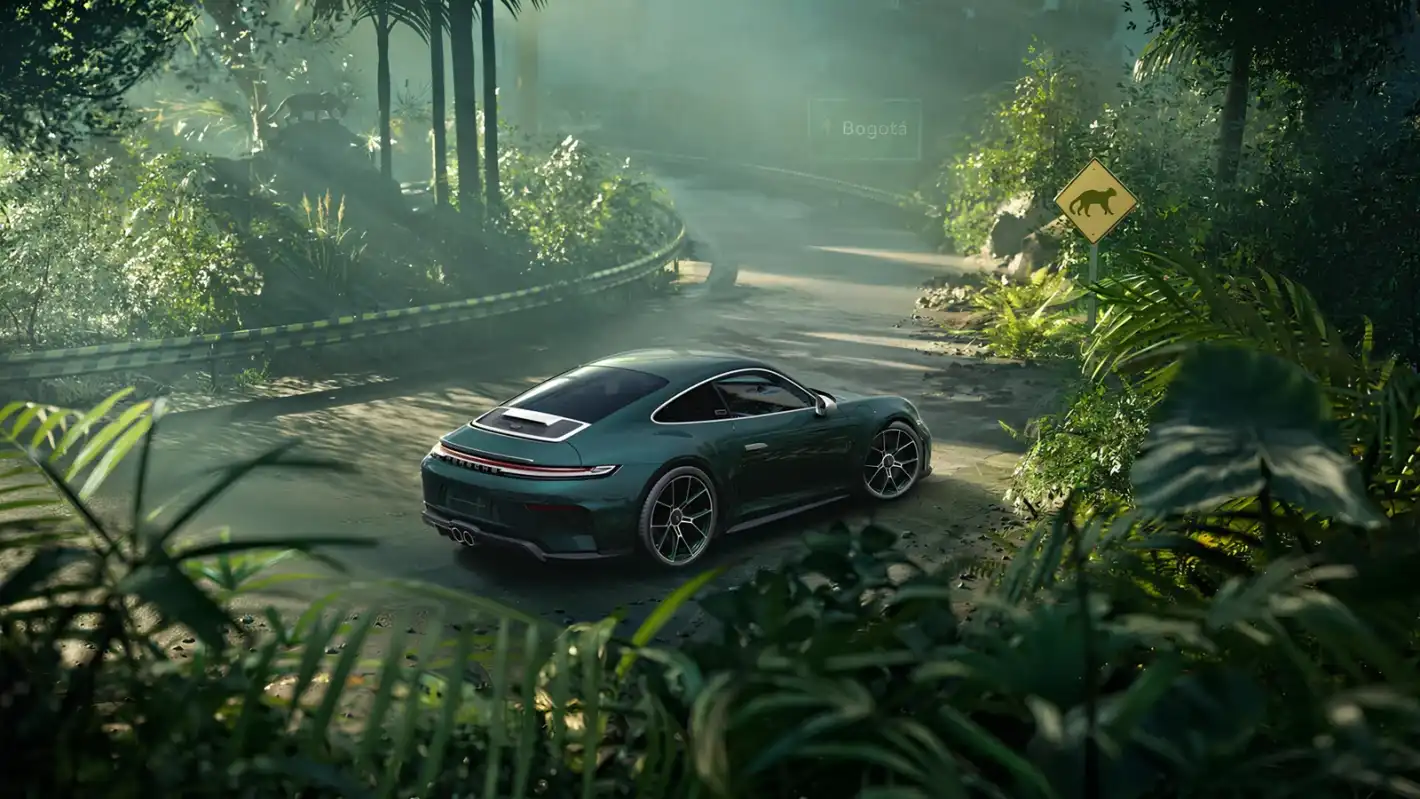 Porsche разработи боя, която променя цвета си в зависимост от дрехите на шофьора