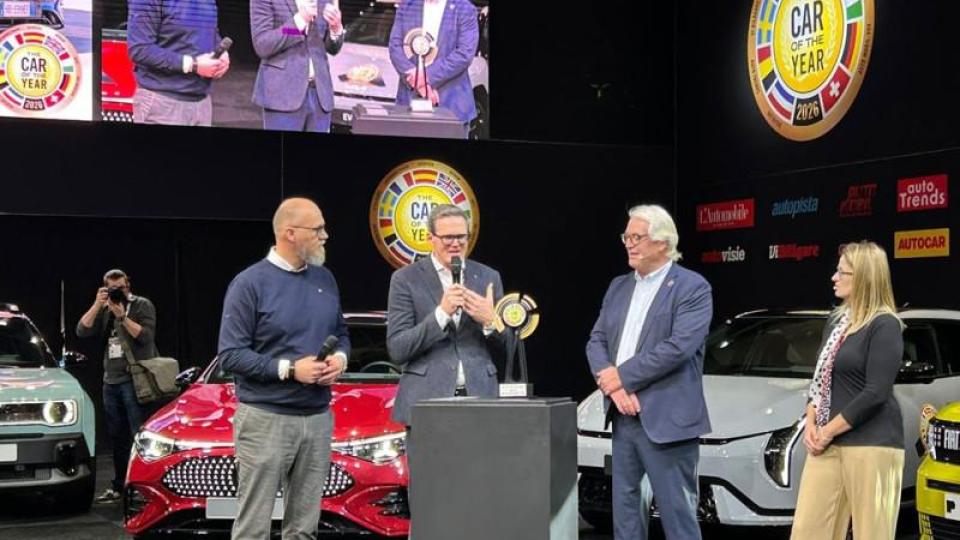 Кола на годината в Европа за 2026 година е...