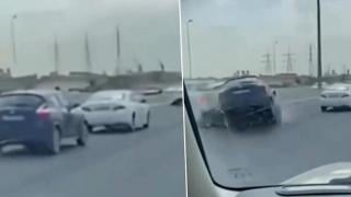 Подборка от зрелищни кадри: Шофьор се блъсна неочаквано заради неспазване на дистанция