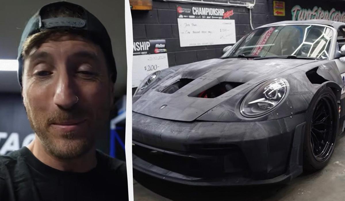 YouTuber-ът Майк Лейк 3D принтира Porsche GT3: Разкри колко му струва