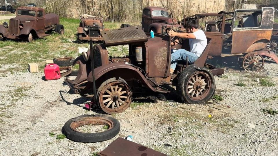 Доказателство за качество: Dodge от 1927 г. запали след 60 г. престой на открито