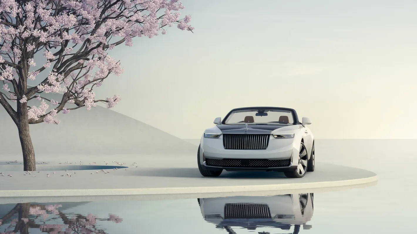 Много скъп Rolls-Royce беше сниман в Малайзия
