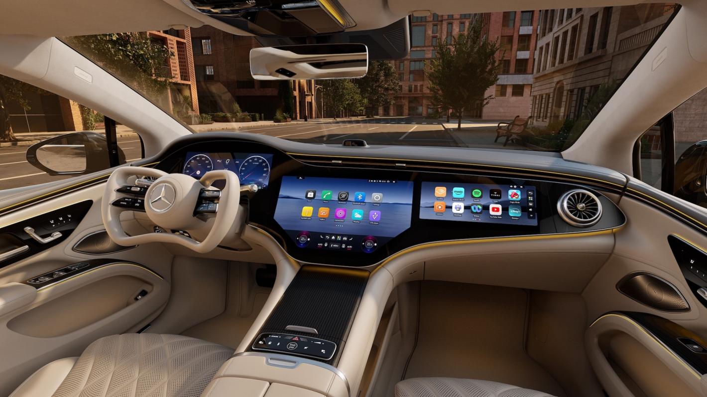 Mercedes показа новия си технологично усъвършенстван електрически флагман